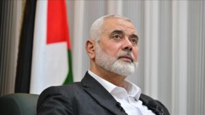 হামাসের রাজনৈতিক ব্যুরোর সাবেক প্রধান ইসমাইল হানিয়া।