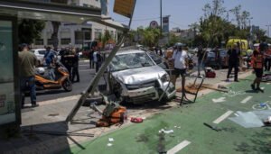 পূর্ব তেল আবিবে গাড়িচাপায় ইসরায়েলি নাগরিক আহত