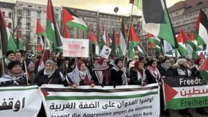 বার্লিনে ফিলিস্তিনপন্থী বিক্ষোভ বন্ধ করল জার্মান পুলিশ