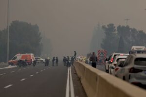 ইসরায়েলে আগুনের দাবানল