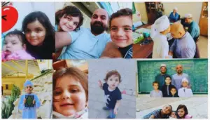 নয় শহীদ সন্তানকে একসাথে বিদায় জানালেন ফিলিস্তিনি নারী চিকিৎসক আলা আল-নাজ্জার