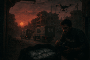 গাজায় ত্রাণের নামে যুক্তরাষ্ট্রের মাদক চালান, আড়ালে গোয়েন্দা তৎপরতা