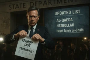 যুক্তরাষ্ট্রের সন্ত্রাসী তালিকা থেকে বাদ পড়ল ‘হাইয়াত তাহরির আশ-শাম’